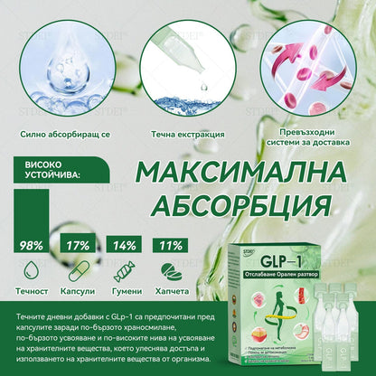 🏥Препоръки на Медицинската университетска болница в София| официален магазин | 🍀𝑆𝑇𝐷𝘌𝘐® 𝐺𝐿𝑃-1 Отслабване Орален разтвор -👨‍⚕️Затлъстяване, сърдечно-съдови заболявания, диабет, сънна апнея, проблеми със ставите и други